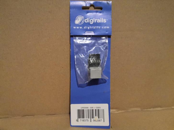 Adaptateur S88 > S88N Digirails / Digikeijs DR60886, Hobby & Loisirs créatifs, Trains miniatures | HO, Neuf, Autres types, Enlèvement ou Envoi