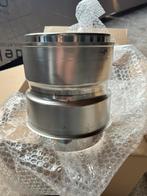 EW Nisbus met aansluiting naar flexibel. Voor kacheluitlaten, Huis en Inrichting, Kachels, Ophalen, Zo goed als nieuw