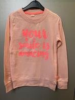 maat 134 sweater 'Your smile is amazing'       als nieuw, Ophalen of Verzenden, Zo goed als nieuw, Meisje, Trui of Vest