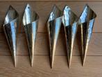 5 metalen wandvaasjes. Niet gebruikt., Enlèvement ou Envoi, Comme neuf