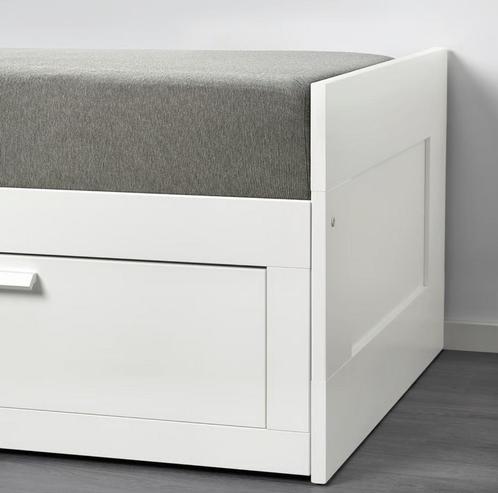 Grong coverhoes voor slaapbank IKEA, Huis en Inrichting, Slaapkamer | Slaapbanken, 80 cm, 200 cm, Eenpersoons, Grijs, Ophalen of Verzenden