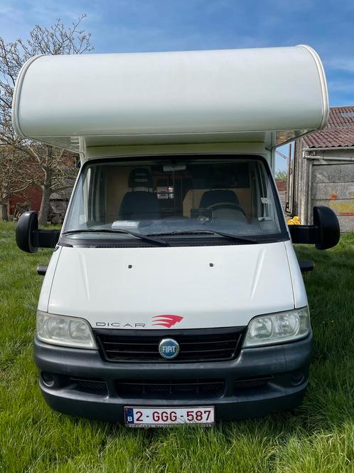 Fiat ducato trigano, Caravans en Kamperen, Mobilhomes, Particulier, tot en met 6, Half-integraal, Fiat, Fiat, Diesel, Handgeschakeld