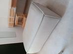 Poef bleek leder Fest Amsterdam, Huis en Inrichting, Ophalen, Strak, Gebruikt, Minder dan 75 cm