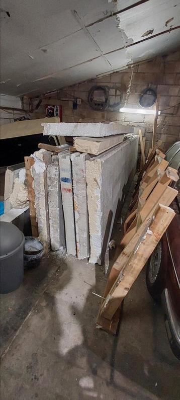 Isolatiepanelen 12cm dik 33m2  beschikbaar voor biedingen