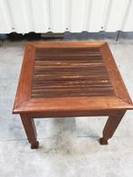 Teak houten salontafel. Het kan geleverd worden., Huis en Inrichting, Tafels | Salontafels, Ophalen, Gebruikt, Teakhout