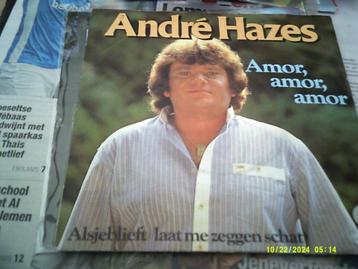 André Hazes- 'N vriend--Zomer---Zondag--Vinyl singels,ZGST beschikbaar voor biedingen