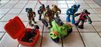 6 Ninja Turtles met quad en toebehoren, Ophalen of Verzenden, Zo goed als nieuw
