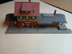 Landelijk station, Hobby en Vrije tijd, Modeltreinen | H0, Overige merken, Gebruikt, Gelijkstroom of Wisselstroom, Brug, Tunnel of Gebouw