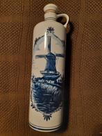 Bouteille d'alcool de genièvre BOLS - Faïence Delft Blue, Ophalen of Verzenden