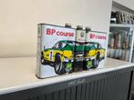 Vieux bidons d'huile BP Course Ferrari, Emballage, Utilisé, Enlèvement ou Envoi