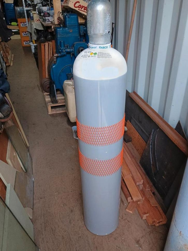 Gasco zuurstoffles 40 liter, Doe-het-zelf en Bouw, Gereedschap | Lasapparaten, Ophalen
