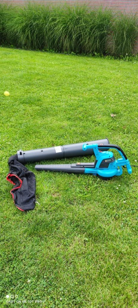 Sterke bladblazer GARDENA ErgoJet 3000 ‼️, Tuin en Terras, Bladblazers, Zo goed als nieuw, Handgedragen, Elektrisch, Met opvangzak