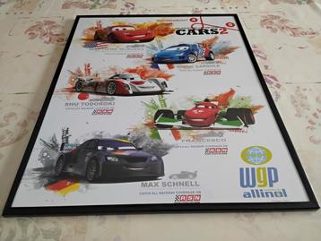 Grote kader ^Cars^ Disney en Puzzel klok ^Cars^ beschikbaar voor biedingen