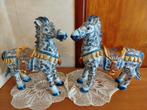 2 Vintage porseleinen paarden 56 cm hoogte, Antiek en Kunst, Ophalen