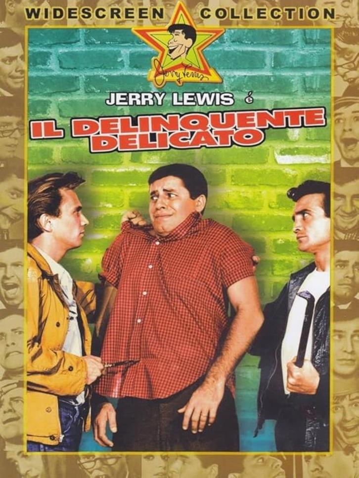 The delicate delinquent (zeldzaam) met Jerry Lewis,, Cd's en Dvd's, Dvd's | Klassiekers, Zo goed als nieuw, Komedie, 1940 tot 1960