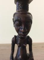 Houten beeldje H-25 cm, Antiek en Kunst, Ophalen