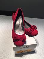 Rode pumps van JHAY, maat 41, Ophalen of Verzenden, Zo goed als nieuw, Rood, Pumps