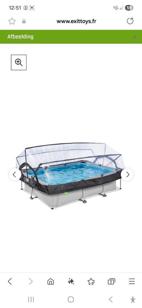 Exit toys zwembad 2mx3m, Tuin en Terras, Zwembaden, Zo goed als nieuw, Ophalen