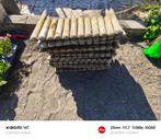 Bordures pin imprégnée FSC - 13pc vendu ensemble, Tuin en Terras, Ophalen, Zo goed als nieuw, Hout, Sierhekwerk