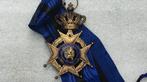🚨RARE ABL: ORDE VAN LEOPOLD II TWEETALIGE COMMANDANT, Verzenden, Landmacht, Lintje, Medaille of Wings