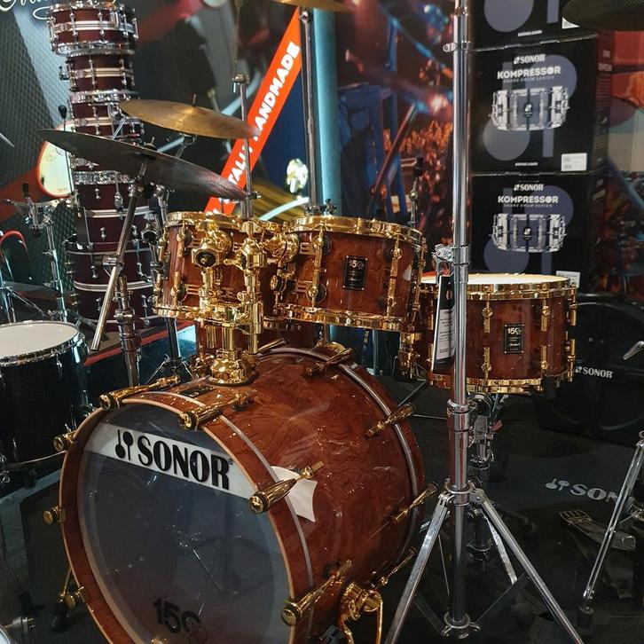 Sonor 150th Anniversary Signature drums: high-end set, Muziek en Instrumenten, Drumstellen en Slagwerk, Nieuw, Sonor, Ophalen of Verzenden