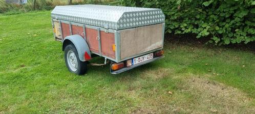 Een gebruikte gesloten aanhanger met wat werk aan., Auto diversen, Aanhangers en Bagagewagens, Gebruikt, Ophalen of Verzenden
