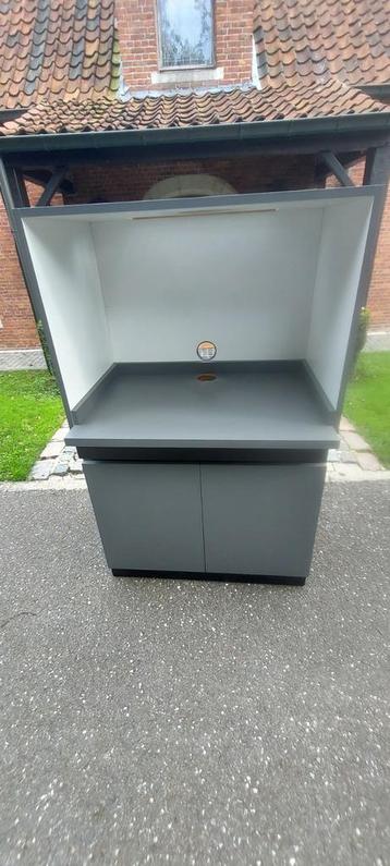 Prachtige, handige kast op wieltjes. beschikbaar voor biedingen