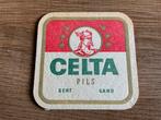 Tapis à bière Celta Pils Ghent, Comme neuf, Autres marques, Sous-bock, Enlèvement ou Envoi