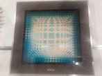 Vasarely Koska quemer , gesigneerd in print , 53 x 53 cm, Ophalen of Verzenden