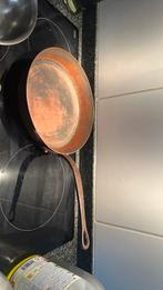 Koperen pan, Huis en Inrichting, Keuken | Potten en Pannen, Ophalen, Zo goed als nieuw, Overige materialen, Koekenpan of Braadpan
