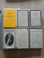 album doodsprentjes burgemeesters, schepenen en secr, Ophalen, Bidprentje