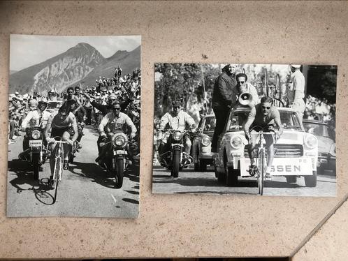 Foto’s Eddy Merckx en Jan Janssen, Verzamelen, Foto's en Prenten, Zo goed als nieuw, Foto, Ophalen of Verzenden