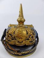 Pickelhaube, Pinhelm Beieren, Verzamelen, Militaria | Algemeen, Verzenden, Helm of Baret