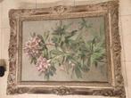 Lithografie bloemen in kader, Ophalen