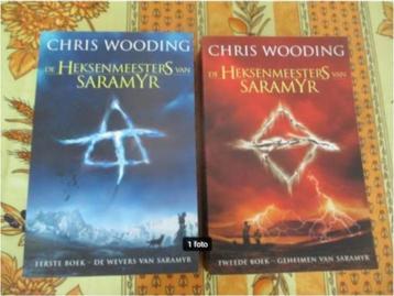 2 Boeken - Chris Wooding - Heksenmeesters van Saramyr beschikbaar voor biedingen