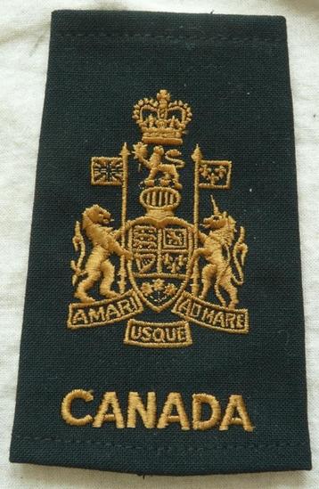 Rang / Rankslide, Chief Warrant Officer, Canada, 1970s. beschikbaar voor biedingen