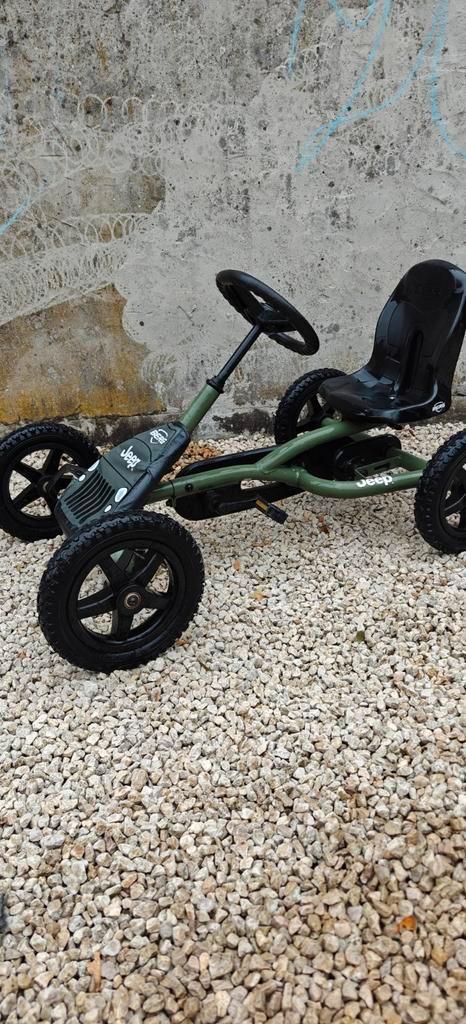Berg go cart / skelter Jeep Junior voor kids van 5 tot 8 jr, Kinderen en Baby's, Speelgoed | Buiten | Skelters, Zo goed als nieuw