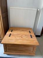 Vierkante tafel met 2 vakken, Antiek en Kunst, Ophalen