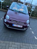 Overname leasing fiat 500 bordeaux, Auto's, Fiat, Automaat, Beige, Overige kleuren, Particulier