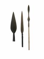 Three different types of assegai speer, Antiek en Kunst, Verzenden