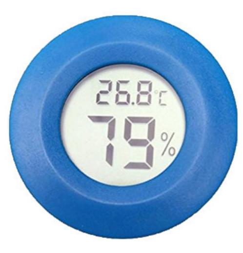 Hygrometer - Thermometer - Klimaatmeter Vochtmeter Rond 41mm, Tuin en Terras, Zwembaden, Nieuw, Rond, Ophalen of Verzenden