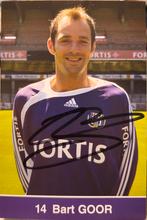 Carte individuelle dédicacée RSC Anderlecht Bart Goor, Enlèvement ou Envoi