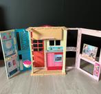 Barbie huis opvouwbaar, Kinderen en Baby's, Speelgoed | Poppenhuizen, Ophalen, Zo goed als nieuw