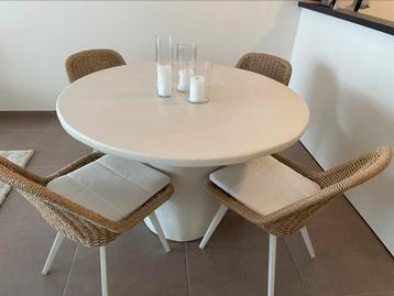 Mortex eettafel handgemaakt, Enlèvement, Neuf