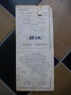 CARTE TOPOGRAPHIQUE  STOKKEM  - HEPPENEERT 26/3 - 4, Enlèvement ou Envoi, Belgique, Utilisé, Carte géographique