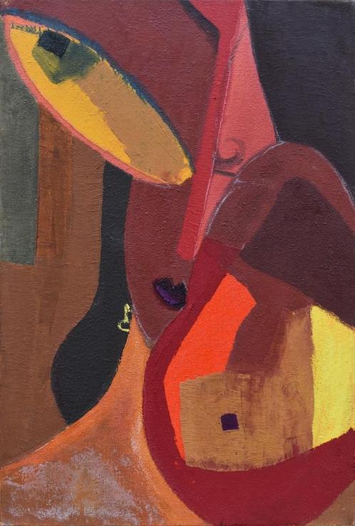 schilderij 'Etirements' van André Castinel, Antiek en Kunst, Kunst | Schilderijen | Klassiek, Ophalen