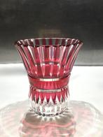 Vaasje in kristal Val Saint Lambert Toreador. VSL080/BE., Ophalen