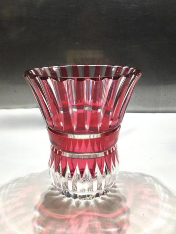 Vase en cristal Val Saint Lambert Toreador. VSL080/BE., Enlèvement