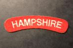 Title Hampshire Regiment. Original WWII., Emblème ou Badge, Armée de terre, Enlèvement ou Envoi