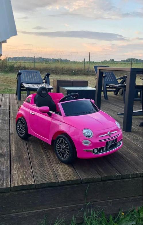 Elektrische auto voor kinderen Fiat 500, Kinderen en Baby's, Overige Kinderen en Baby's, Gebruikt, Ophalen